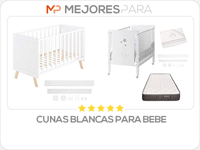 cunas blancas para bebe