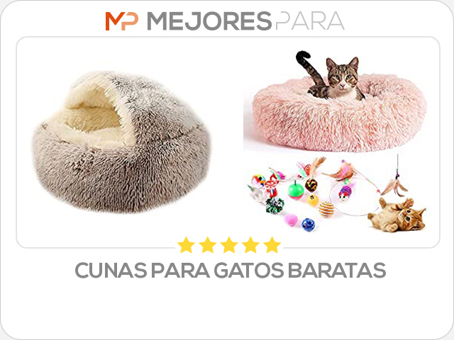 cunas para gatos baratas