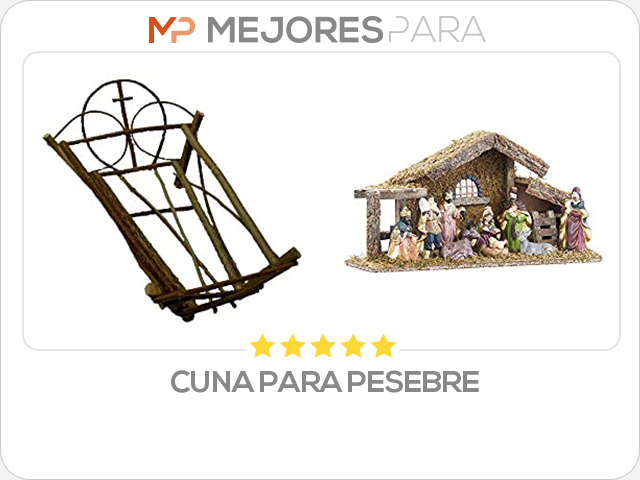 cuna para pesebre