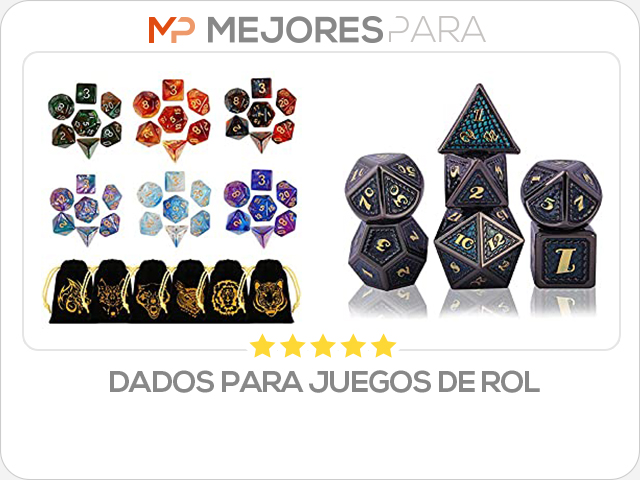 dados para juegos de rol