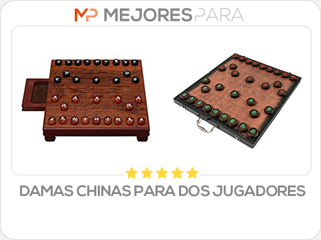 damas chinas para dos jugadores