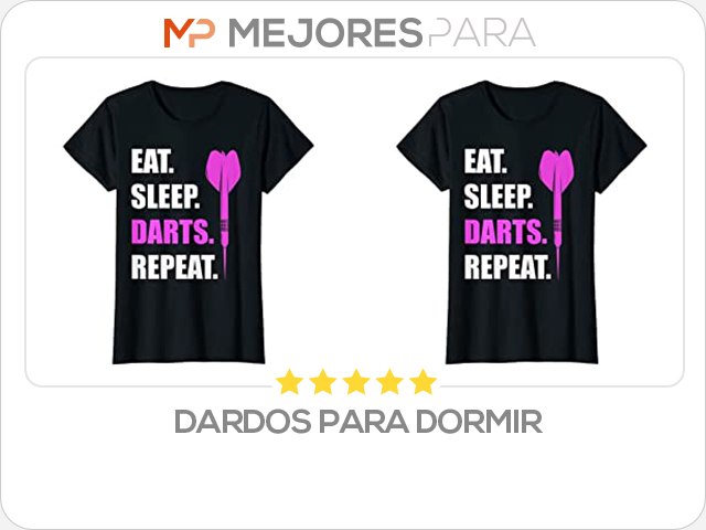 dardos para dormir