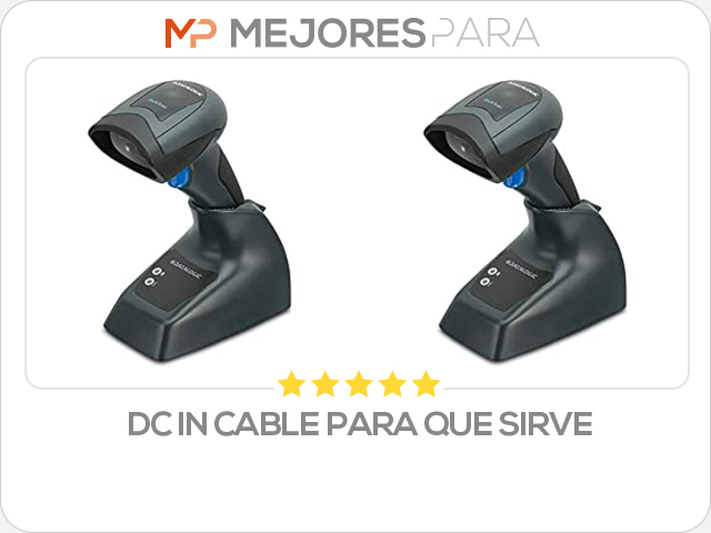 dc in cable para que sirve