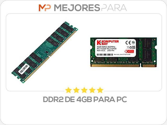 ddr2 de 4gb para pc