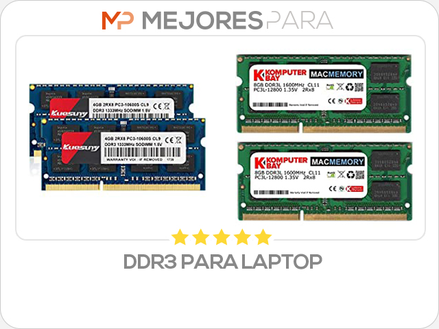 ddr3 para laptop