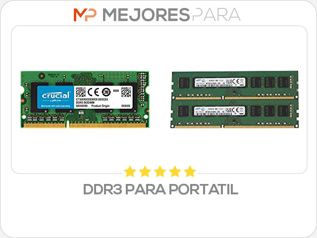 ddr3 para portatil