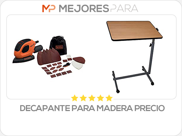 decapante para madera precio