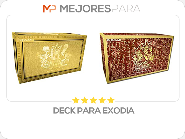 deck para exodia