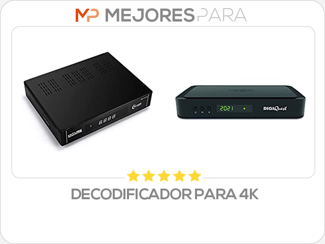 decodificador para 4k