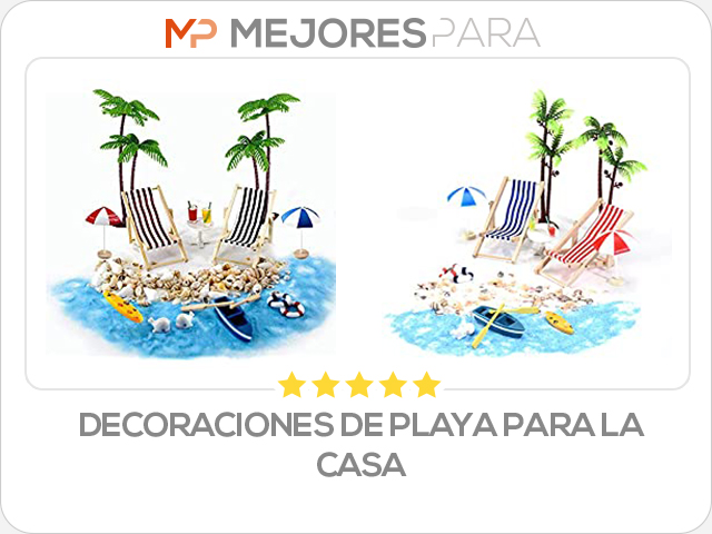 decoraciones de playa para la casa