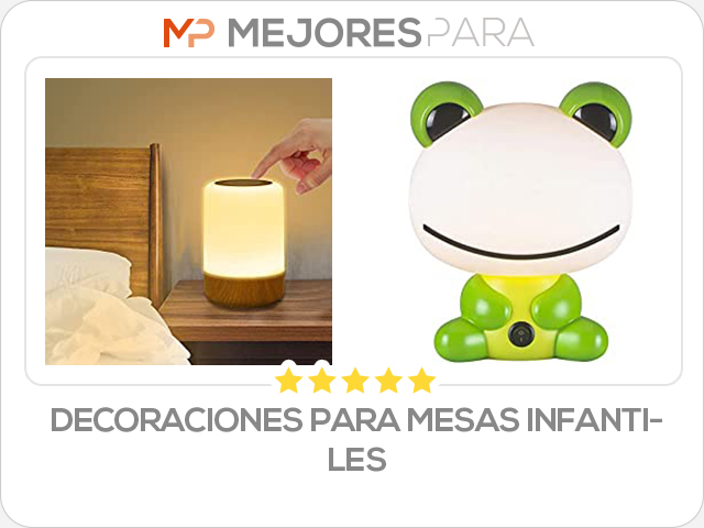 decoraciones para mesas infantiles