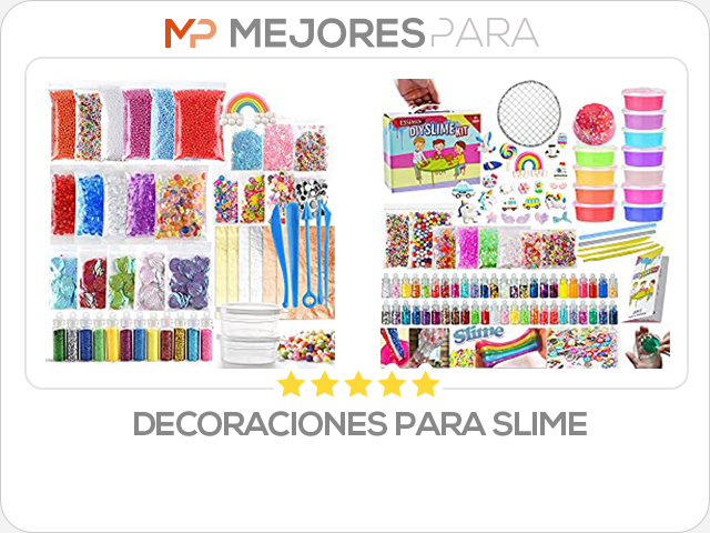 decoraciones para slime