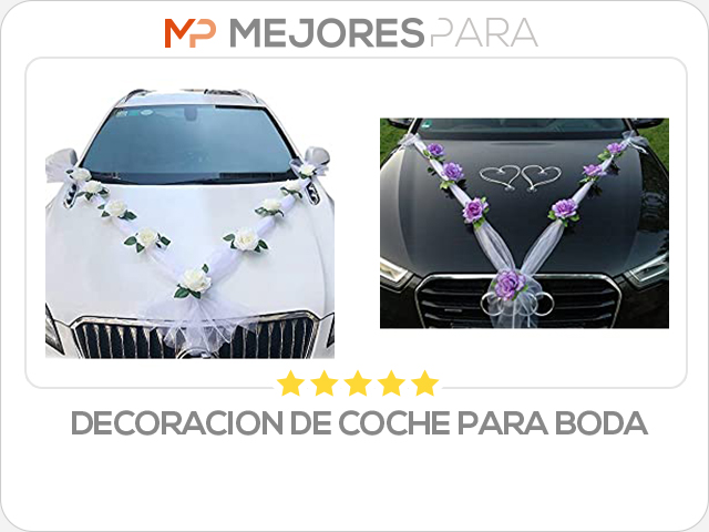 decoracion de coche para boda