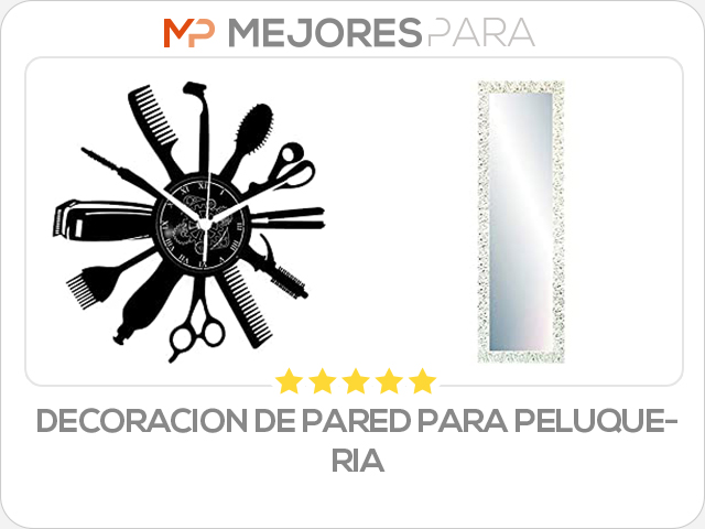 decoracion de pared para peluqueria