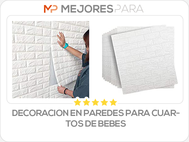 decoracion en paredes para cuartos de bebes