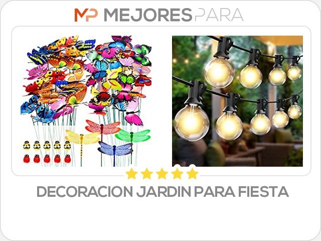 decoracion jardin para fiesta