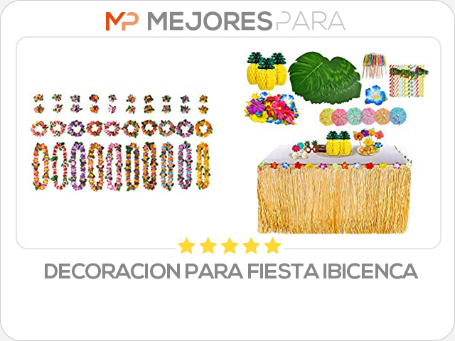 decoracion para fiesta ibicenca