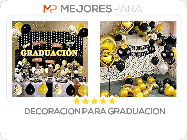 decoracion para graduacion