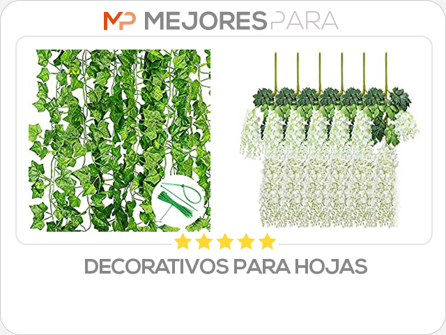 decorativos para hojas