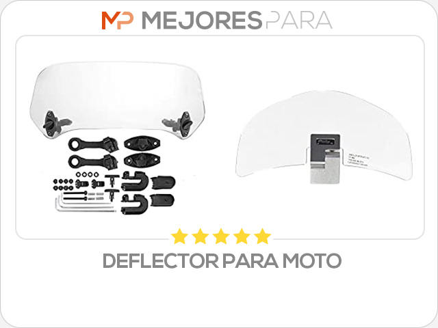 deflector para moto