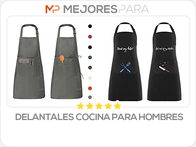 delantales cocina para hombres