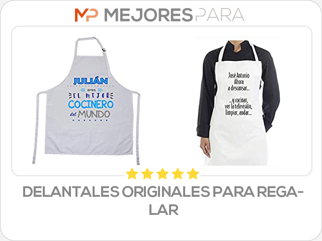 delantales originales para regalar