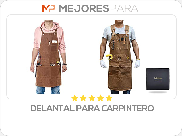 delantal para carpintero