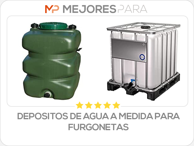 depositos de agua a medida para furgonetas