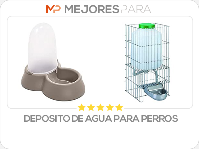 deposito de agua para perros