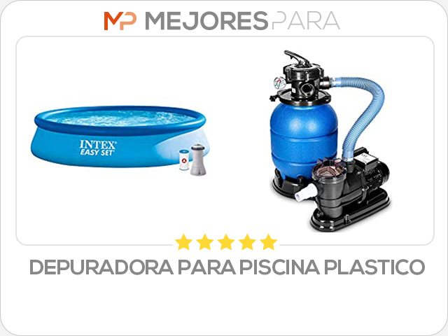 depuradora para piscina plastico