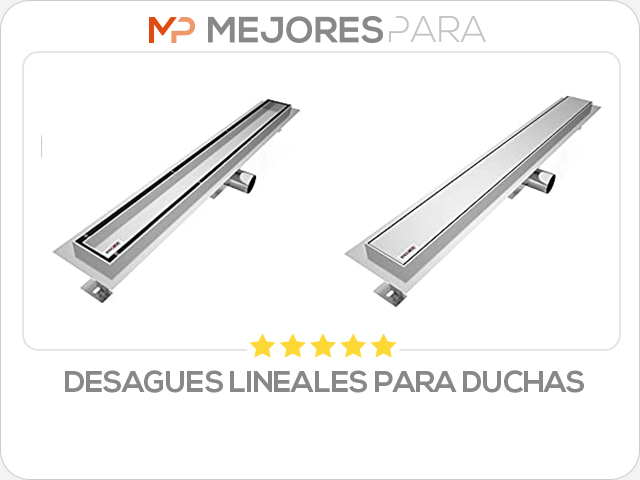 desagues lineales para duchas