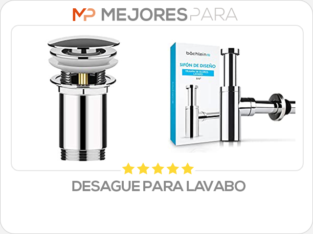 desague para lavabo