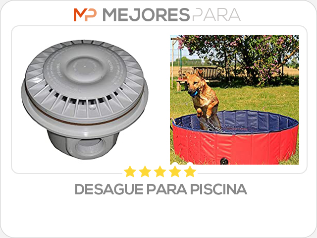 desague para piscina