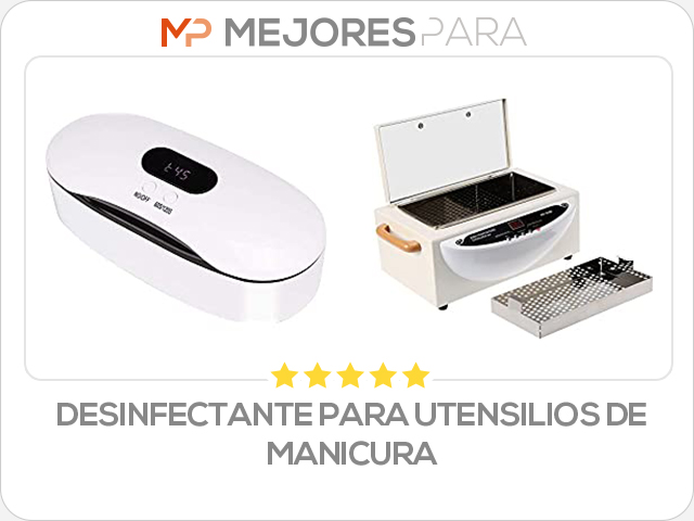 desinfectante para utensilios de manicura