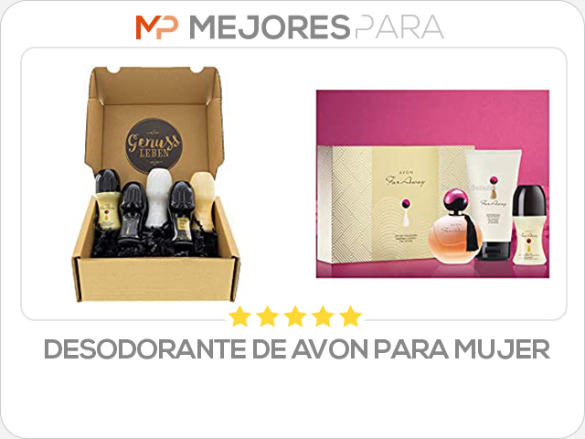 desodorante de avon para mujer