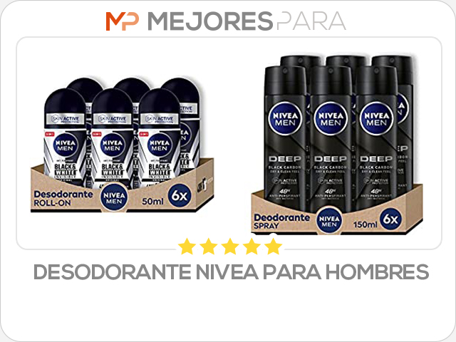 desodorante nivea para hombres