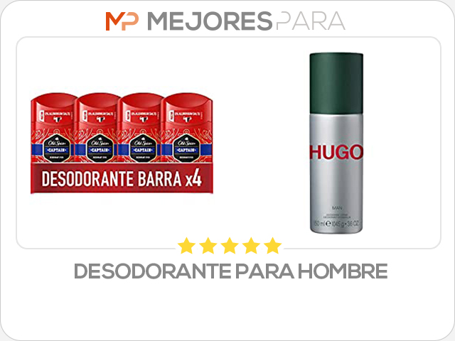 desodorante para hombre