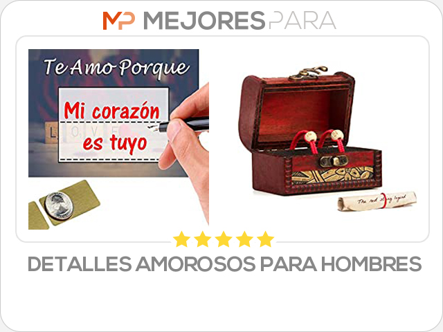 detalles amorosos para hombres