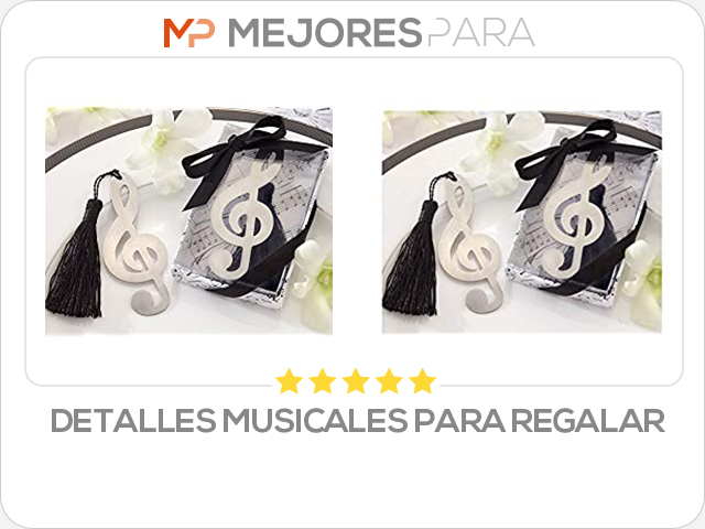 detalles musicales para regalar