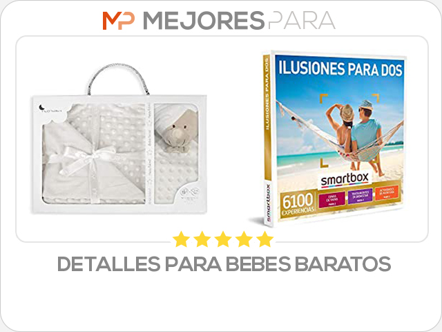 detalles para bebes baratos