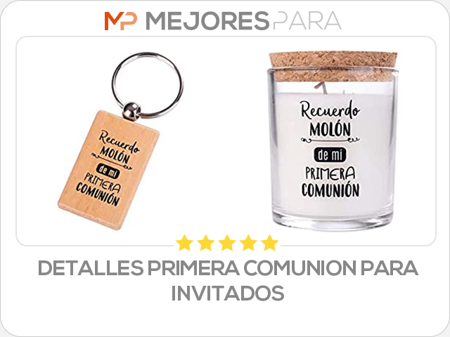 detalles primera comunion para invitados