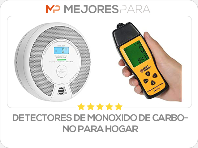 detectores de monoxido de carbono para hogar