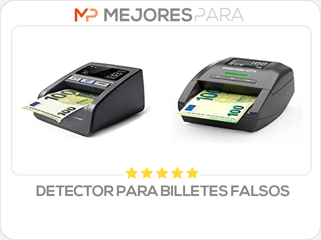 detector para billetes falsos