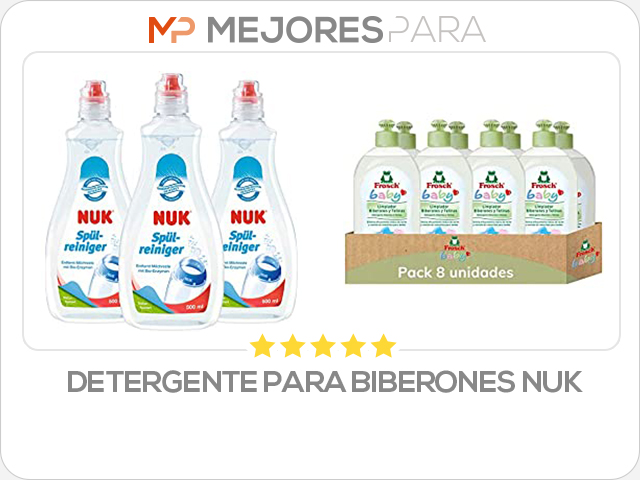 detergente para biberones nuk