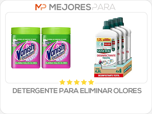 detergente para eliminar olores