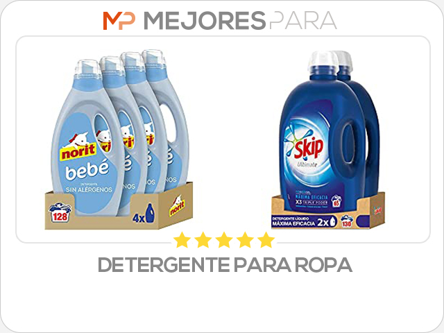 detergente para ropa