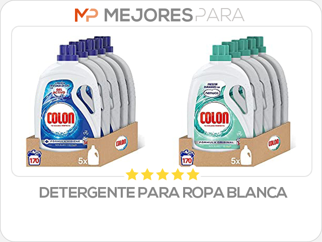 detergente para ropa blanca