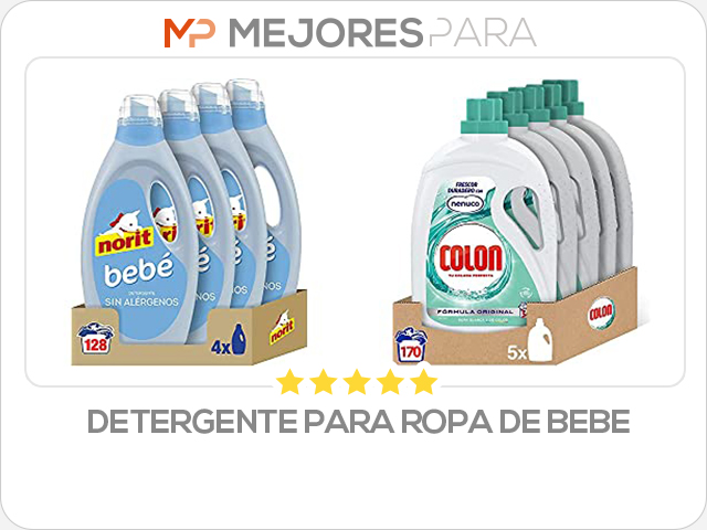 detergente para ropa de bebe