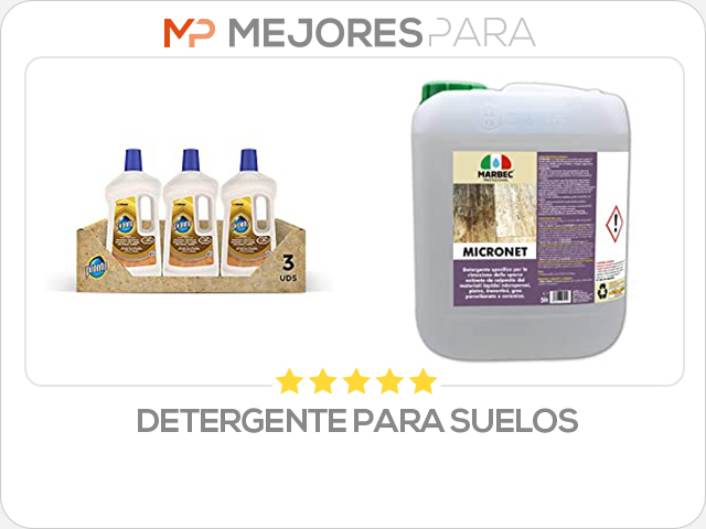 detergente para suelos