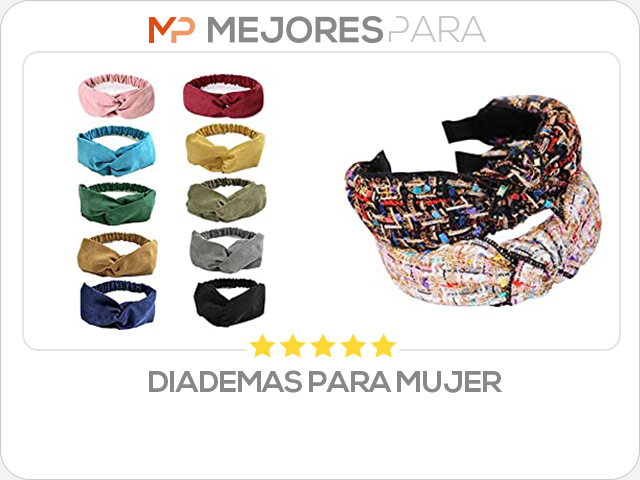 diademas para mujer